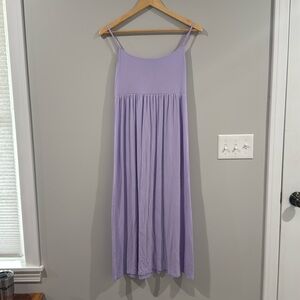 Purple mid length jersey material Old Navy dress